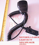 20X SBHMA Mini Speaker Mic NMN6128C for Motorola SABER & ASTRO SABER