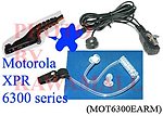 1X MOT6300EARM Ear PTT Mic for Motorola XPR 6300 6350 6500 6550 NEW