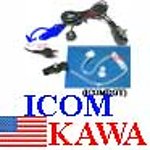 5X ICOMDGY SURVEILLANCE KIT FOR MOST ALINCO + STANDARD + ICOM + ADI + PRYME + MICROTALK + MAXON  SERIES RADIOS Y-plug