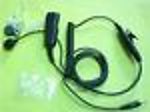 1X MILEBVS Military Spec Coil Tube Ear Mic for Motorola Visar Radio