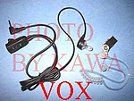 20X 6200VOXDG Surveillance Ear Mic VOX for Motorola T6200