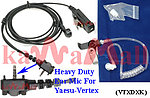 5X VTXDXK Ear mic for Vertex Yaesu VX-210 180 Radio V2 w Screws