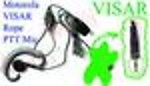 1X VISARPEM Rope Ear Mic for Motorola Visar HT1000 Radio