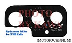 5x MOTGP3CHNFILM Replacement Sticker decal stencil for GTX800 GP300 NEW