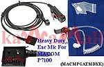 100X MACMPGAEMDXK Heavy Duty Ear Mic for MACOM JAGUAR 700 P5100 P7100
