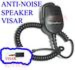 1X MVHVSAN Anti-noise Speaker Mic Motorola HT1000 Visar NoAdap