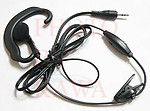 1X CBROPNRGM Ear mic GA-EBM2 for Cobra PR375 PR550 PR3000 Radios