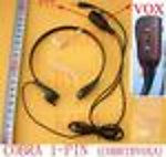 1X COBRTRVOXA Cobra 1 Pin VOX Throat Mic 