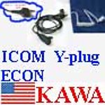 20X ICEARECON Econ Ear Mic for ICOM radio