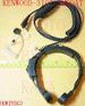 1X KWJYDG Military Throat Mic for Kenwood TK350 TH Radio