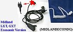 1x MIDLANDECONDG Ear ECON Mic for MIDLAND GXT GXT600 GXT650 GXT635 AVP1