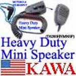 1X T6200HNMNSP Heavy Duty Mini Speaker for Motorola Talkabout T7200
