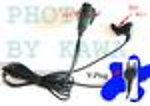 1X ICOMEGGJY Cobra Microtalk Radio Y-plug Transducer Hi-N Ear mic