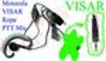 1X VISARPEM Rope Ear Mic for Motorola Visar HT1000 Radio