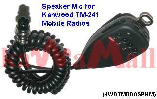 20X KWDTMBDASPKM Speaker Mic MC-44 w PTT for Kenwood TM-231 TM-241 Radio