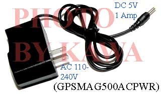 5x GPSMAG500ACPWR AC 110V-240V to 5V DC ADAPTER for Magellan Explorist