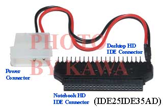 20x IDE25IDE35AD Connect 2.5 in IDE Notebook Laptop HD to Desktop PC New