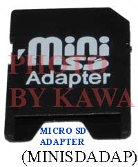 20x MINISDADAP Mini SD to SD Memory Card Adapter Converter