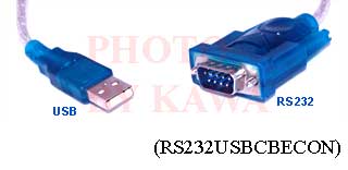 5x RS232USBCBECON USB SERIAL RS232 DB9 CABLE for VISTA XP