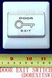 5X DOREXITSW Electric Door Release Button