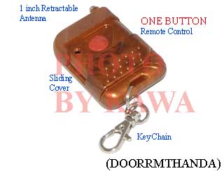 1x DOORRMTHANDA Remote Control ONE Button for Garage Door Opener