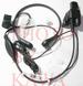 1X HTCTDRCTRVX Throat Mic for Motorola HT1000 with built in adapter