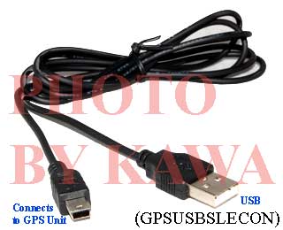 1x GPSUSBSLECON USB Data Cable Nuvi 200 360 660 c580 For Garmin