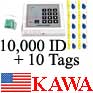 5X RFIDCOMBOA3 RFID Controller 10K ID & 10 Tags