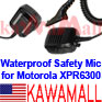 5X MTSPKIP67XPRFC WaterProof Speaker Mic for Motorola MOTOTRBO XPR-6300