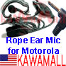 50X 53727RPEJ Rope Ear Mic for Motorola Talkabout FRS T6200 Radio