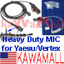 5X VTXDXK Ear mic for Vertex Yaesu VX-210 180 Radio V2 w Screws