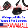 1X YSUSPKF6IPRG WaterProof Speaker Mic for VERTEX YAESU VX-160 VX-180