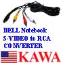 20x S7VDE3RCA 7 PIN S-VIDEO to 3 RCA Cable TV for ACER Dell LAPTOP