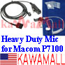 20X MACMPGAEMDXK Heavy Duty Ear Mic for MACOM JAGUAR 700 P5100 P7100