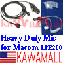 20X MACMLPEBEMDXK Heavy Duty Ear Mic for GE Edacs MA/com MACOM LPE200