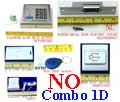 1X LCKOMBOPD Combo D RFID Door Lock & Bell & Switch & Door Strike NO