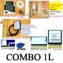 1X LCKOMBOPL RFID Access Control+LAN+Monitoring Bolt+LED Combo 1L 