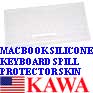 5x KEYBMACBKTRANSLCNT Keyboard Silicone Skin Cover 13 13.3 MacBook Clear