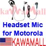 1x GP300EARLONGMC Headset Mic for Motorola GP300 P1225 CP200 HT1250 XTN