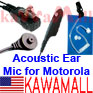 5X HTCTEBD Acoustic tube PTT Ear-mic Motorola HT1250