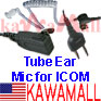 5X ICEARECON Econ Ear Mic for ICOM radio