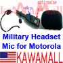 10X MEBMILHST Military Spec Headset antinoise mic for Motorola GP300 HT1250