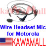 20X MFBOOTSTD Wire Headset Mic 4 Motorola Talkabout FRS Two-way Radio