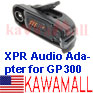 1X MOT63ADIOADAP GP300 CP200 Mic Audio Adapter for Motorola MOTOTRBO DGP-6150 XPR-6300