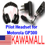 1X MOTGP3AIRA Noise Reduction Pilot Headset for Motorola GP300 XTN