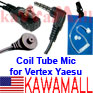 1X RYCLTBVYXBB Coil Tube Ear-mic for Vertex Yaesu VX-210 150 180 Radio
