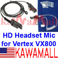 20X VERTXH00EMCDXK Heavy Duty Surveillance Acoustic Mic for Yaesu Vertex VX-800 VX-900 VX-600 Radio