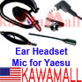 1X YSUCLEM Ear Headset Mic 4 Vertex Yaesu VX-210 VX-5R